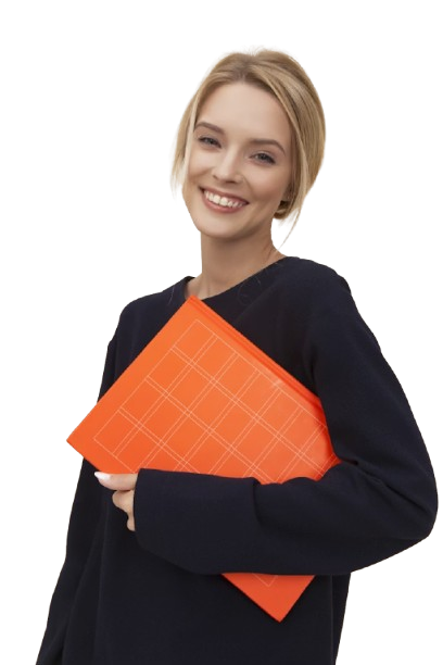 Female student smiling